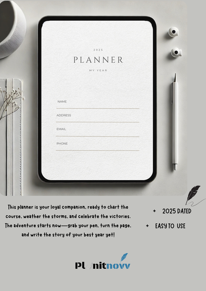 Ultimat 2025 Life Planner-Planitnovv